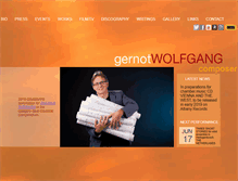 Tablet Screenshot of gernotwolfgang.com